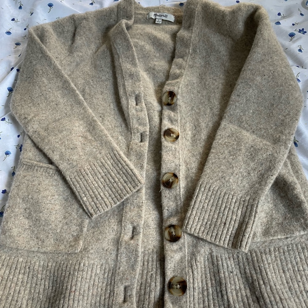 Madewell wool cardigan